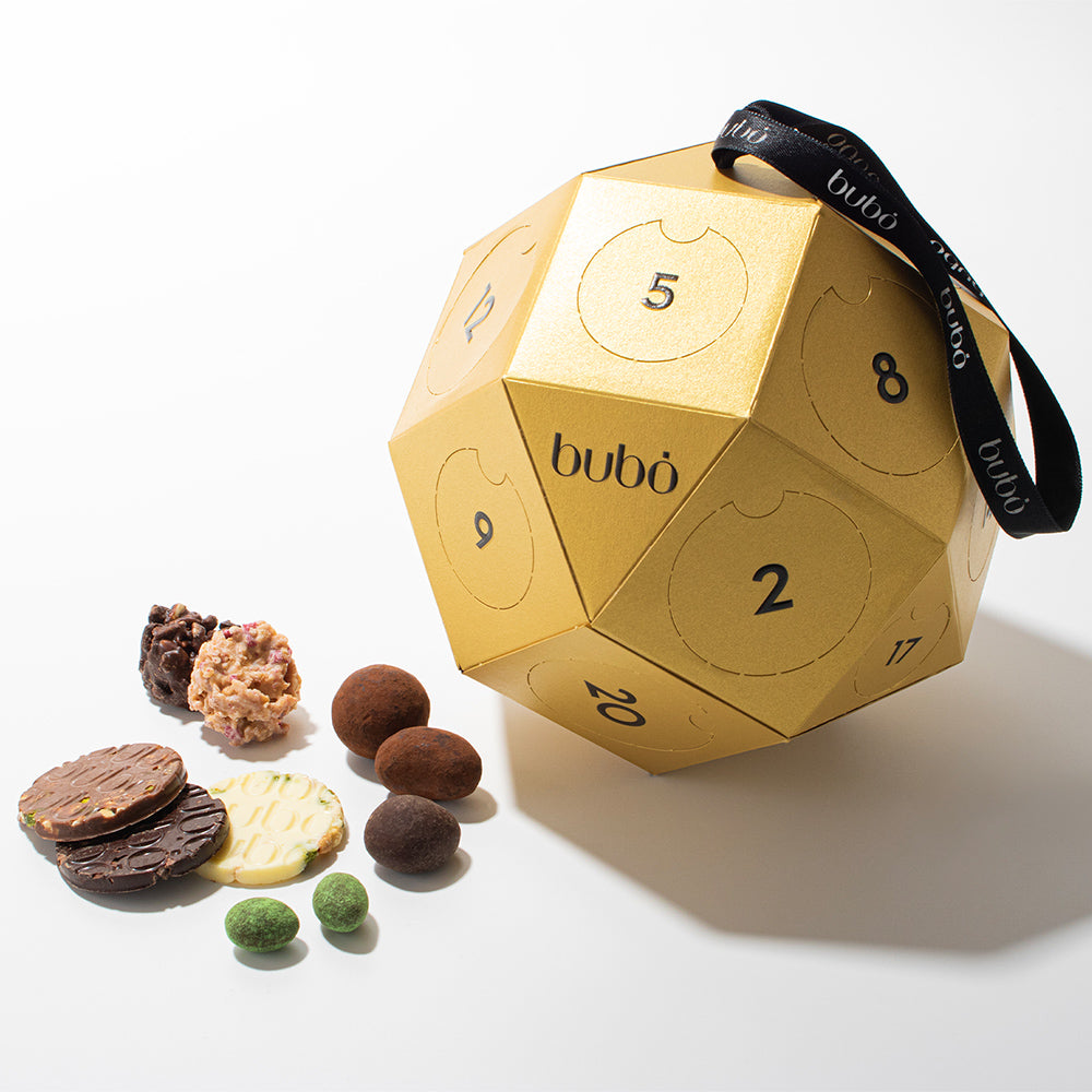 クリスマス アドベントカレンダー ゴールド オーナメント – ブボ